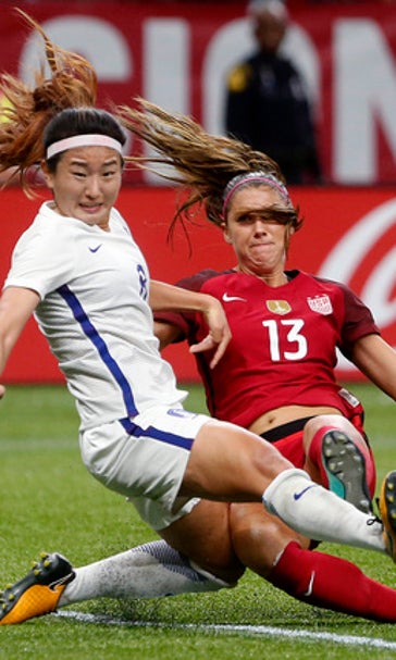 Morgan, Rapinoe lift US soccer past South Korea 3-1